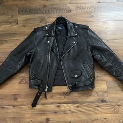 Lucky Leather Inc Jacket Size 44