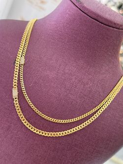 Manilla Cubana Sólida 10k