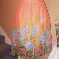 Beautiful Floral Print Skirt 