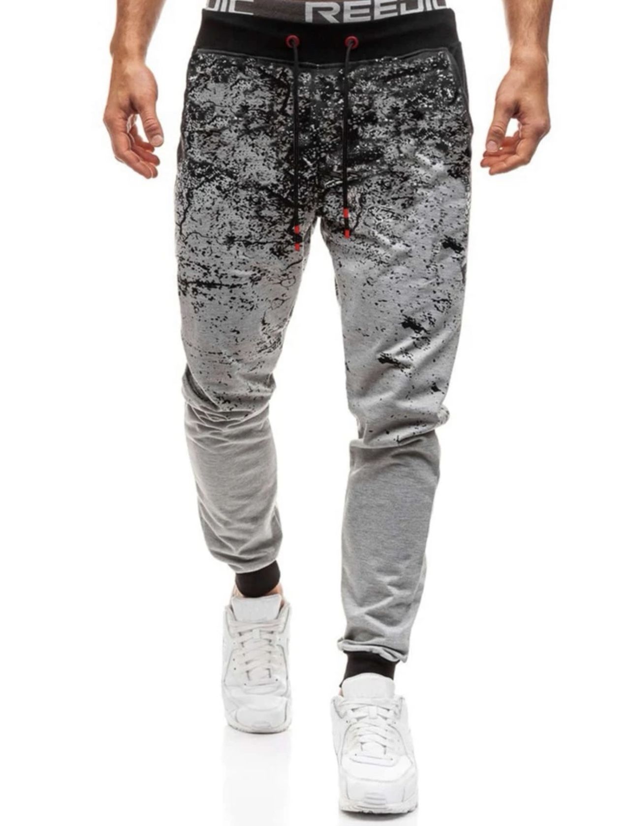 Men’s Paint Splash Drawstring Waist Joggers *NEW*