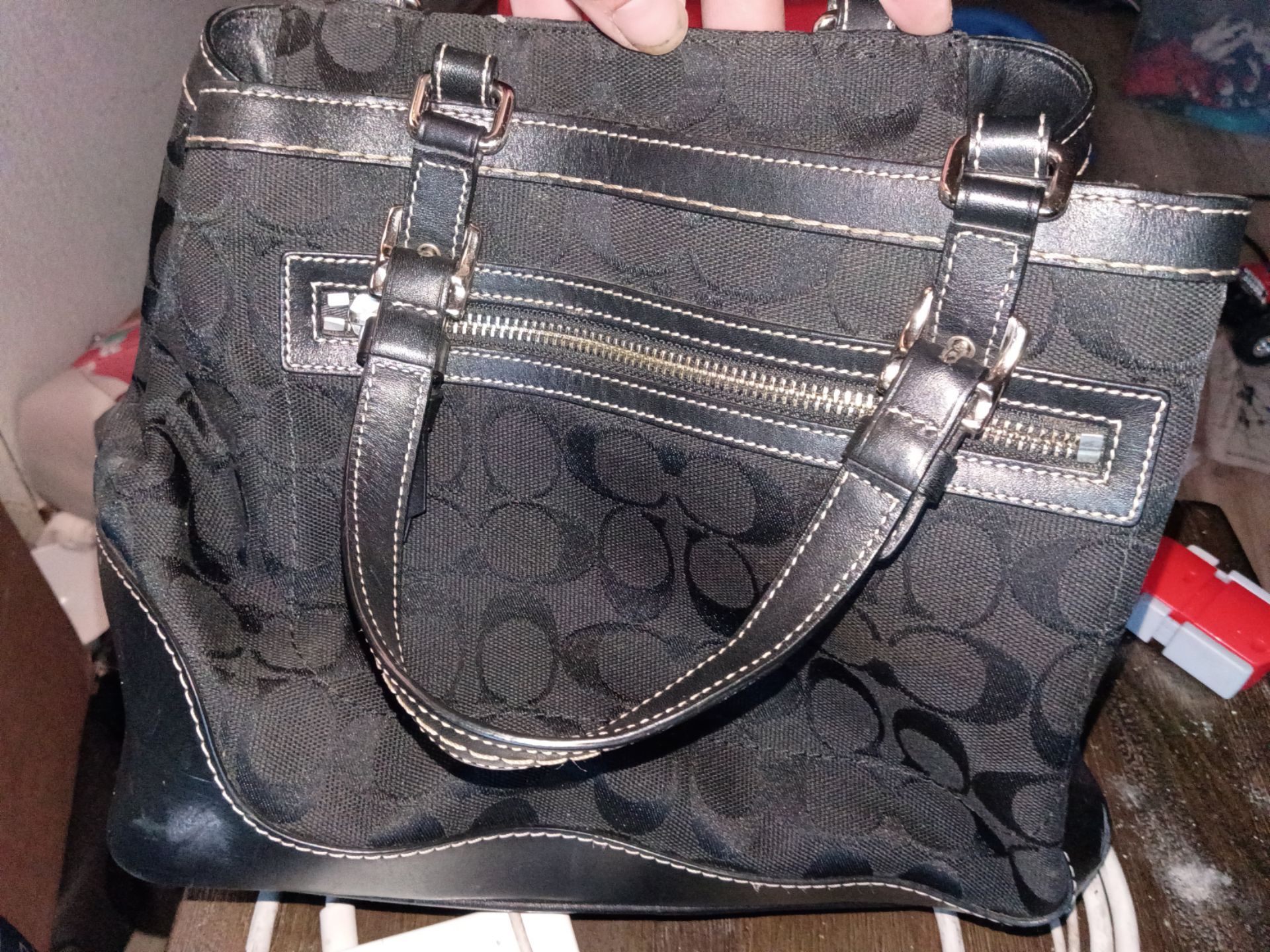 coach black bag