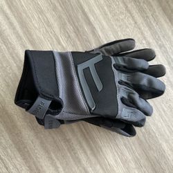 grey ebike gloves