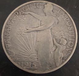1915-S Panama-Pacific Exposition Commemorative Half Dollar