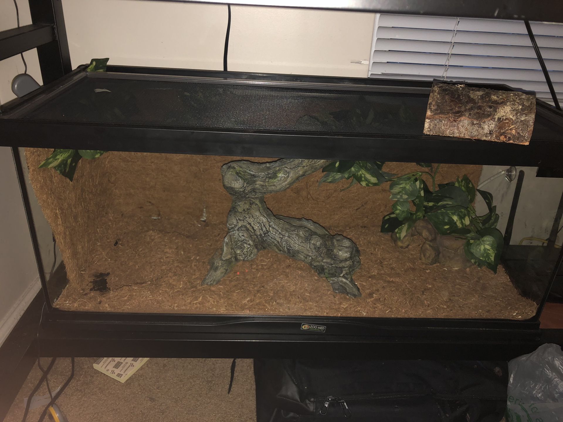 Two 20 gallon snake tanks with heating pads for Sale in Norfolk, VA