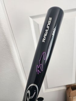Rockies Benny Montgomery autographed bat Comes with authenticity