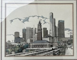 Original Vintage Art Hand drawn Henk Brinkman