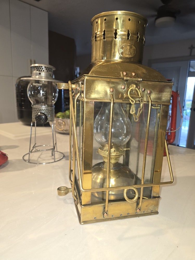 Old Ship Brass Lantern 