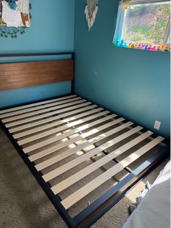Queen bed frame