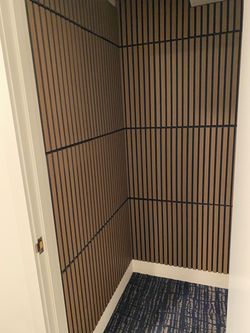 Acoustic Slats (Sound Treating home theater, podcasting, recording room, workplace)