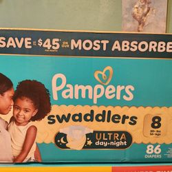 Pampers Swaddlers Size 8 .../$50