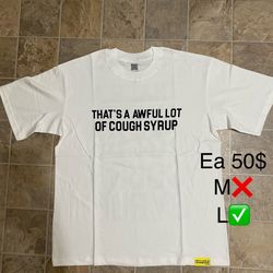 Awful lotta cough syrup tee (Good deals‼️‼️)