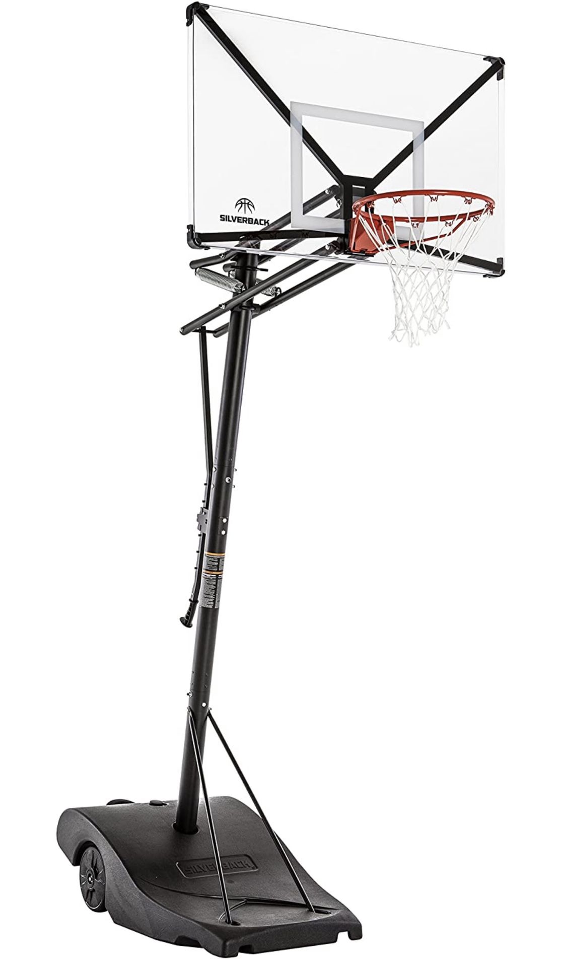 Silverback NXT 54” Portable Height-Adjustable Basketball Hoop