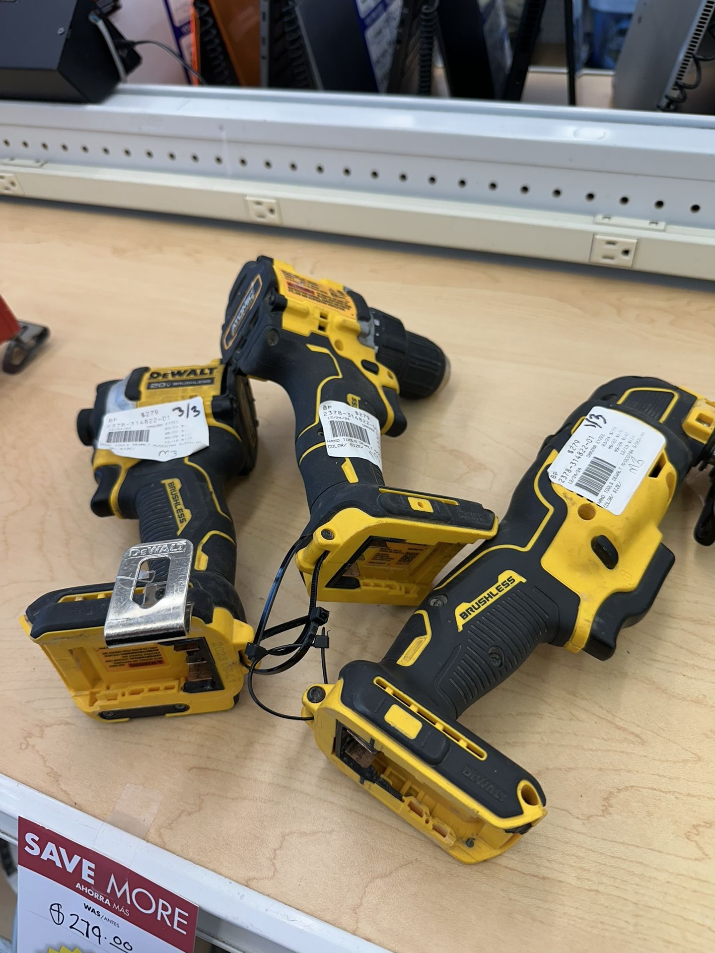 Dewalt Set Of 3 Hand Tools