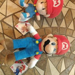 Brand New Super Mario All-Star Collection Plushies15 Each