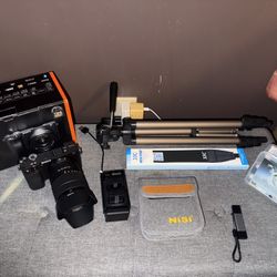 Sony A6400 with. 18-135mm lens bundle