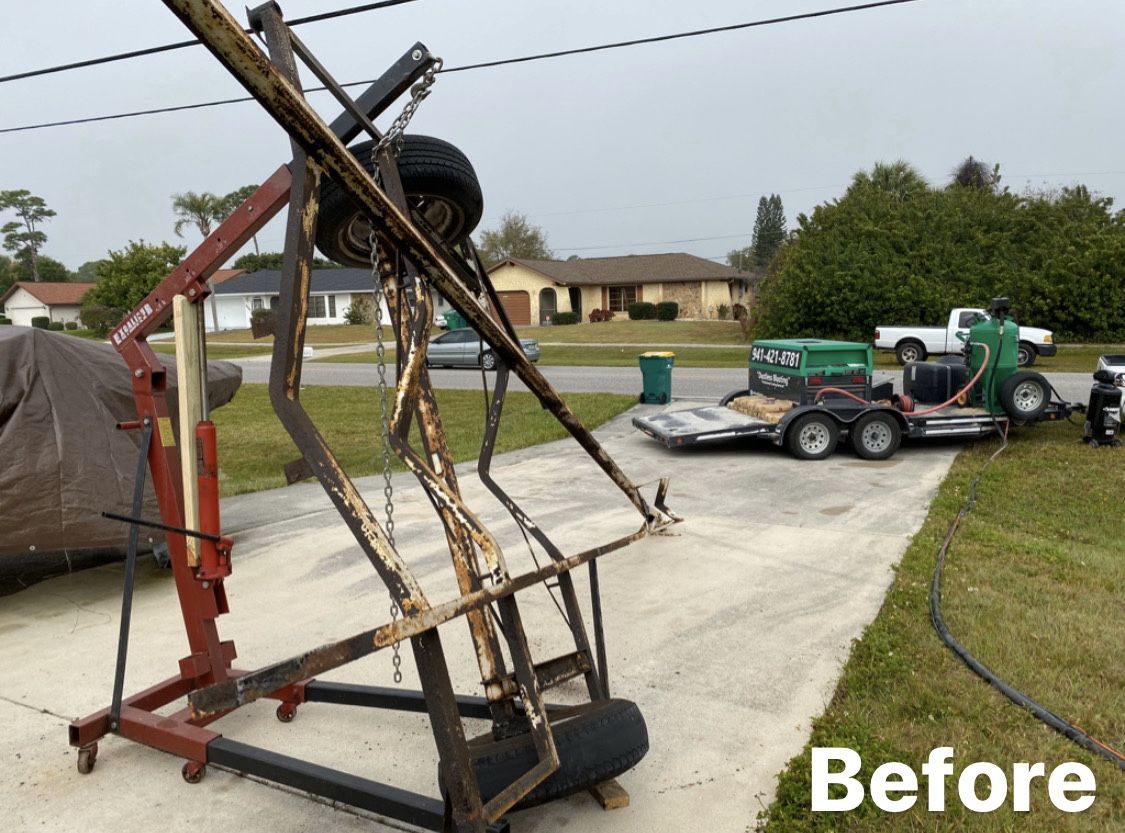 Dustless / Sand Blasting / Painting