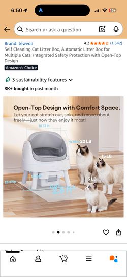 Brand New Automatic Self-Cleaning Cat Litter Box