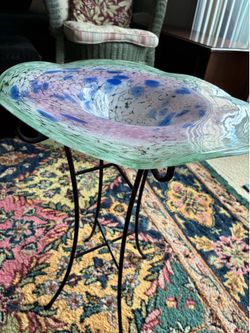 Blown Glass Decorative bowl