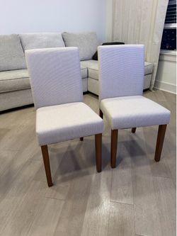 Dining  chairs set  of 2 Upholstered Brand new