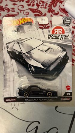 HotWheels Ronin Run Pandem Mazda RX7 Chase