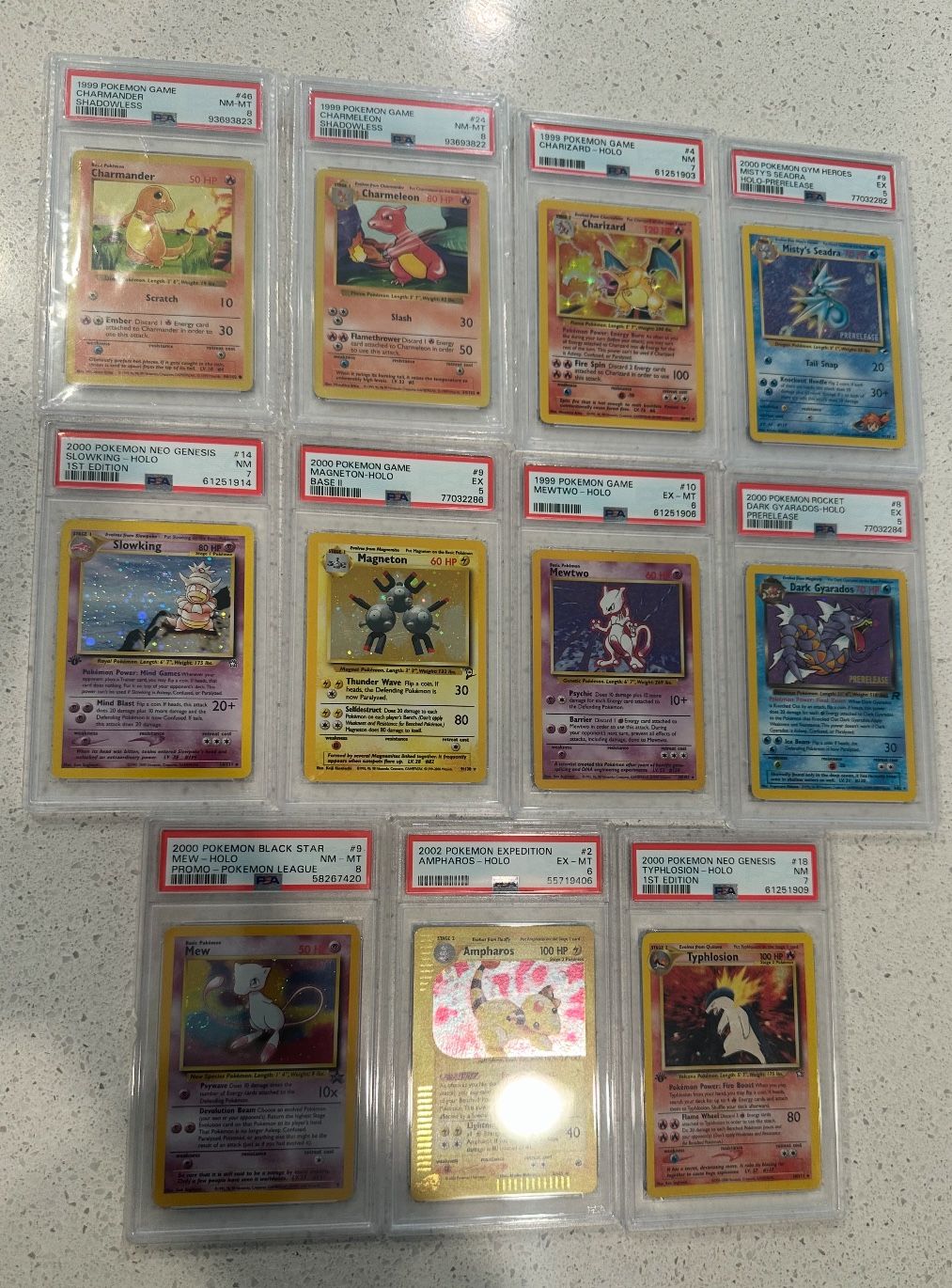 Pokemon Cards Slabs