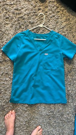 Teal Figs scrub set