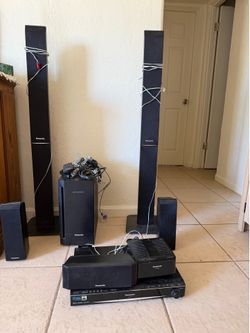 Panasonic dvd with surround system