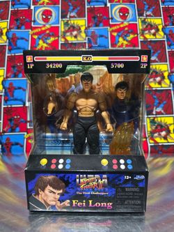 Jada Toys Street Fighter 2 Fei Long