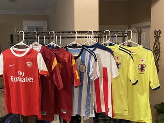 Youth Large to Adult Large jerseys