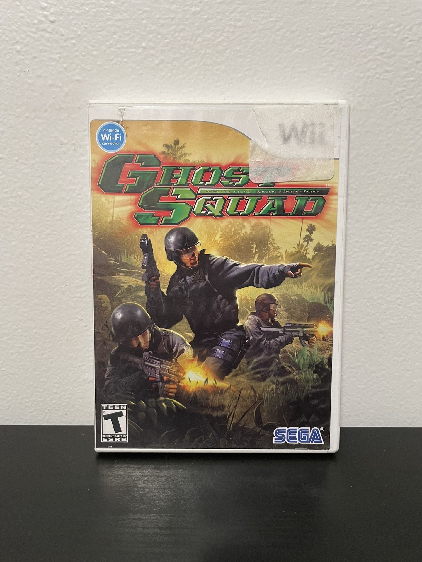 Ghost Squad Nintendo Wii CIB w/ Manual Video Game SEGA 2006