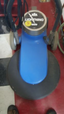 Commercial burnisher