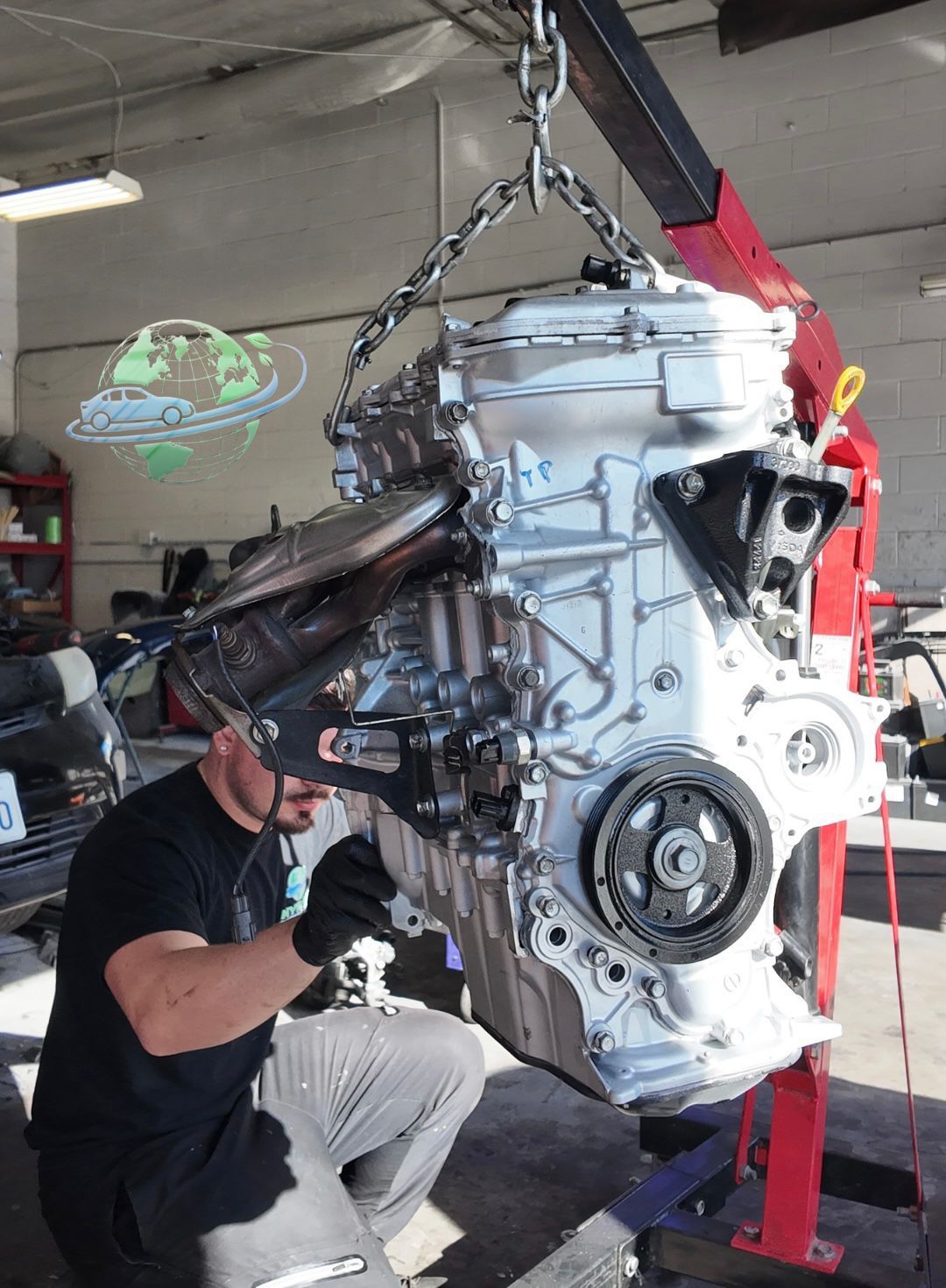 TOYOTA PRIUS ENGINE 