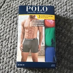 Ralph Lauren Polo Boxer Briefs (LARGE)