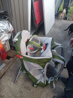 Lightly Used OSPREY POCO AG CHILD CARRIER FOR SALE.