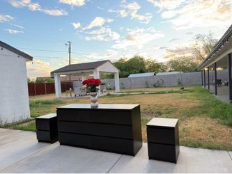 IKEA dresser + nightstands set