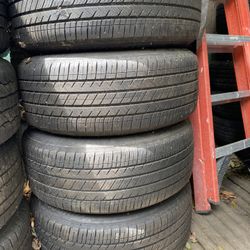 Full Set Tires 255 50 20