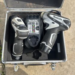 Makita 12V Max Drill & Impact Driver Set w/ Charger + Case