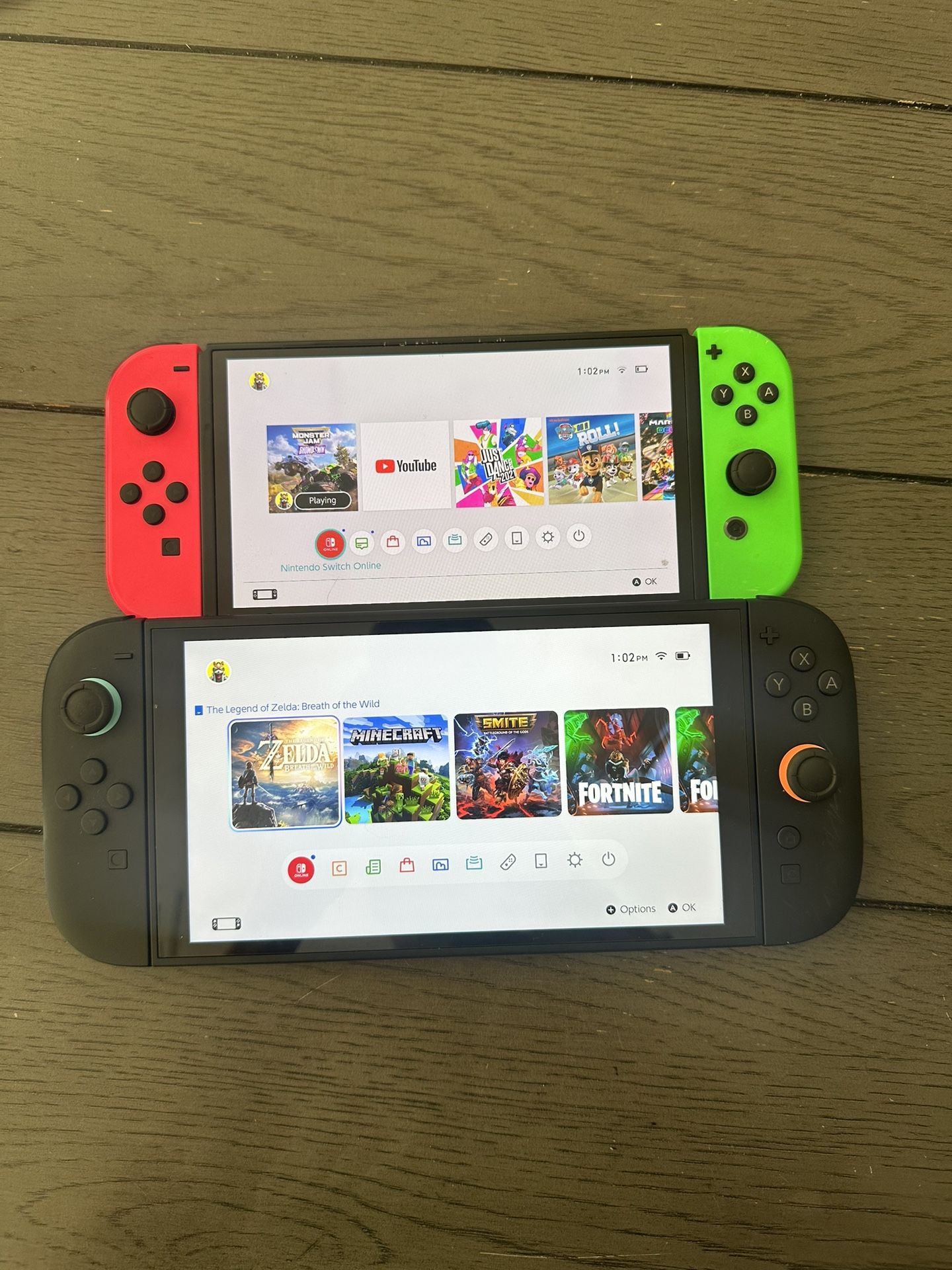 Nintendo OLED And Nintendo Switch 2