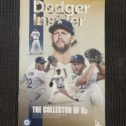 Los Angeles Dodgers Insider Magazine