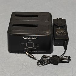 Wavlink USB 3.0 Dual Bay HDD Docking Station