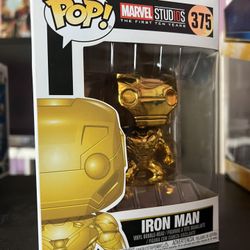Funko Pop! Marvel - Iron Man Gold Chrome 375
