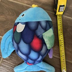 Rainbow Fish Stuffy