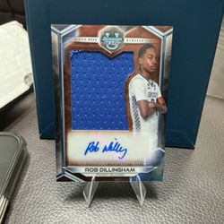 2023-24 Bowman Best U Rob Dillingham Prospect Jumbo Relic Auto Kentucky