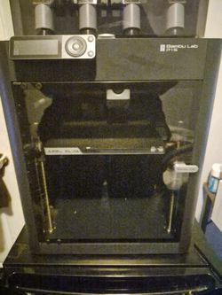 Bambu Lab p1s printer with Ams and heater/ obo