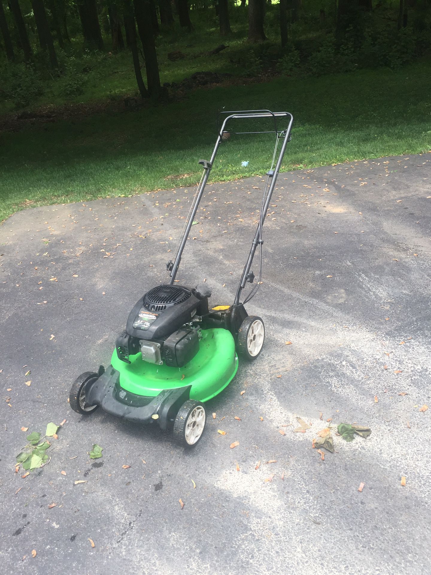 Lawn boy self propelled mower