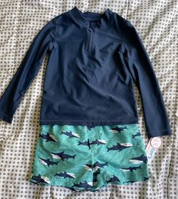 Boys Rash Guard set/ Boys Bathing suit