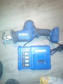 Kobalt 24 v hackzall and charger