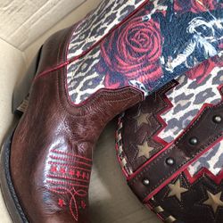 ARIAT X RODEO QUINCY WOMEN'S RODEO WESTERN BOOTS - SNIP TOE