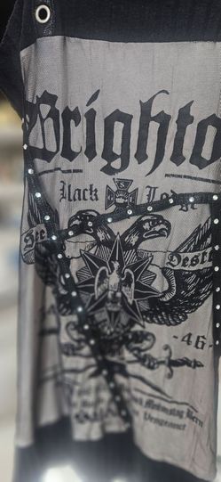 Brighton Black Label Graphic mini dress