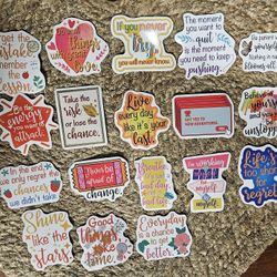 18 Inspirational Stickers